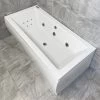 1800 X 800mm Whirlpool Acrylic Spa Bath - 6 Jet / 11 Jet With Light Option, 6 Jets -Comfort Bathroom Store 99955515 1