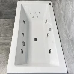 1800 X 800mm Whirlpool Acrylic Spa Bath - 6 Jet / 11 Jet With Light Option, 6 Jets 9 1800 X 800mm Whirlpool Acrylic Spa Bath - 6 Jet / 11 Jet With Light Option, 6 Jets -Comfort Bathroom Store 99955515 3