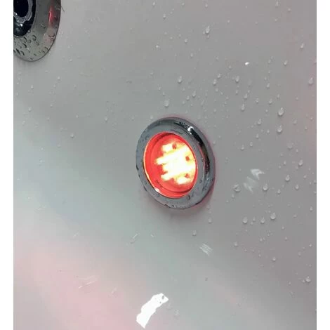 1800 X 800mm Whirlpool Acrylic Spa Bath - 6 Jet / 11 Jet With Light Option, 6 Jets 7 1800 X 800mm Whirlpool Acrylic Spa Bath - 6 Jet / 11 Jet With Light Option, 6 Jets - Image 5